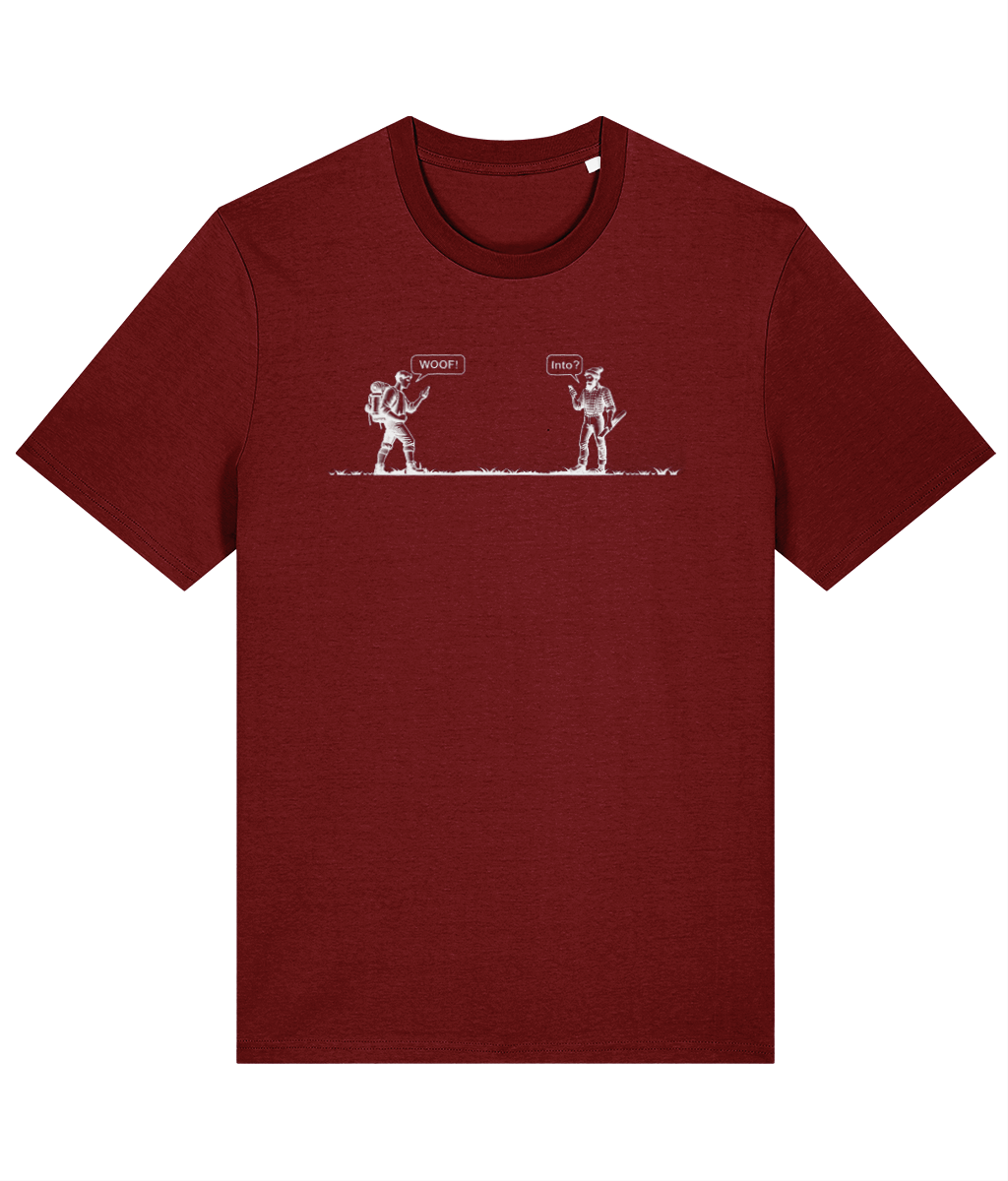 Woof Into Organic Cotton T-shirt