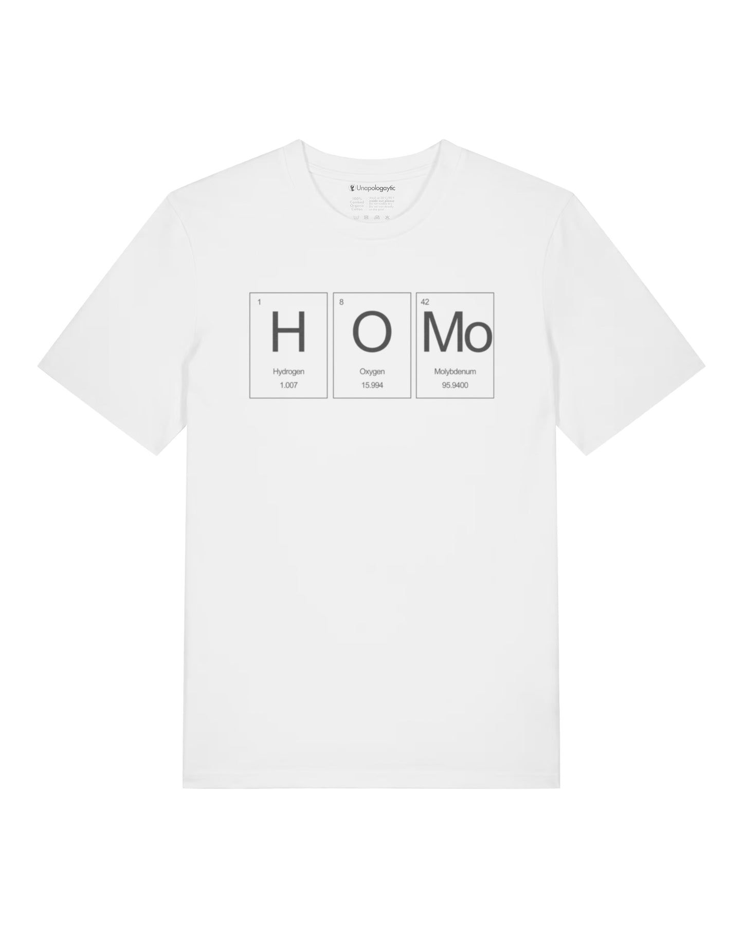 HOMo Periodic Table Organic Cotton T-Shirt