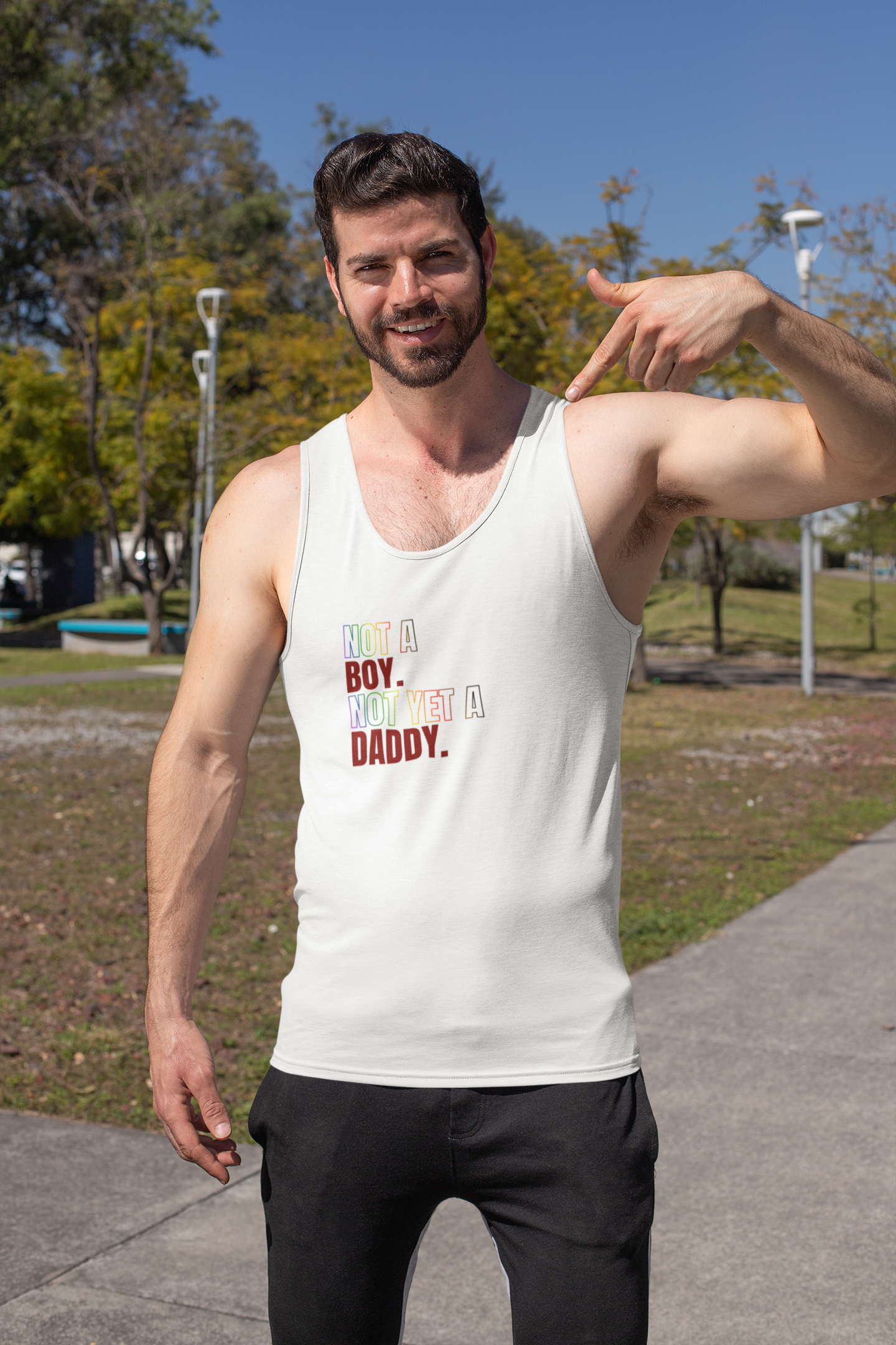 Not a Boy Organic Tank Top