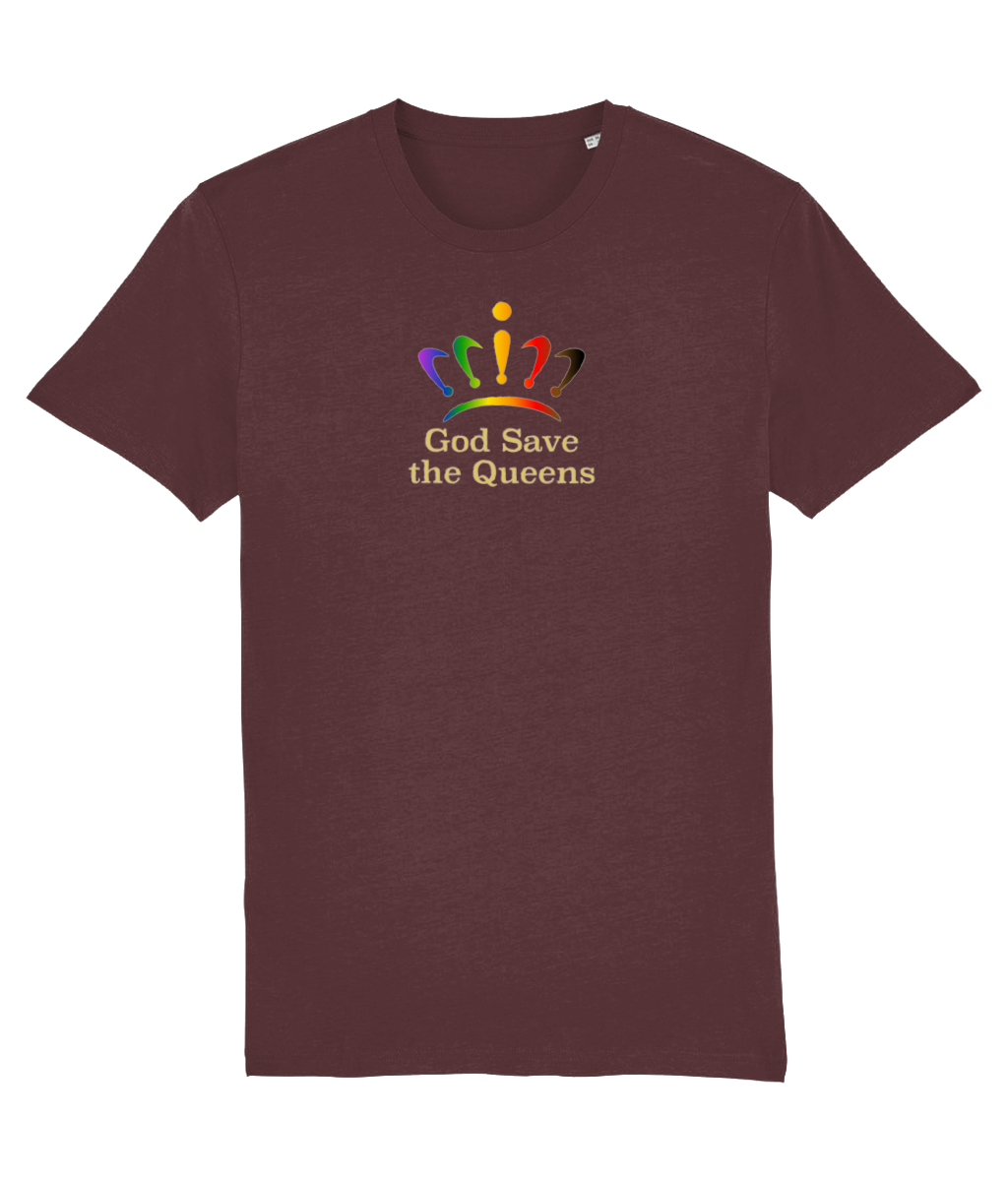 God save the Queens Organic Cotton T-shirt