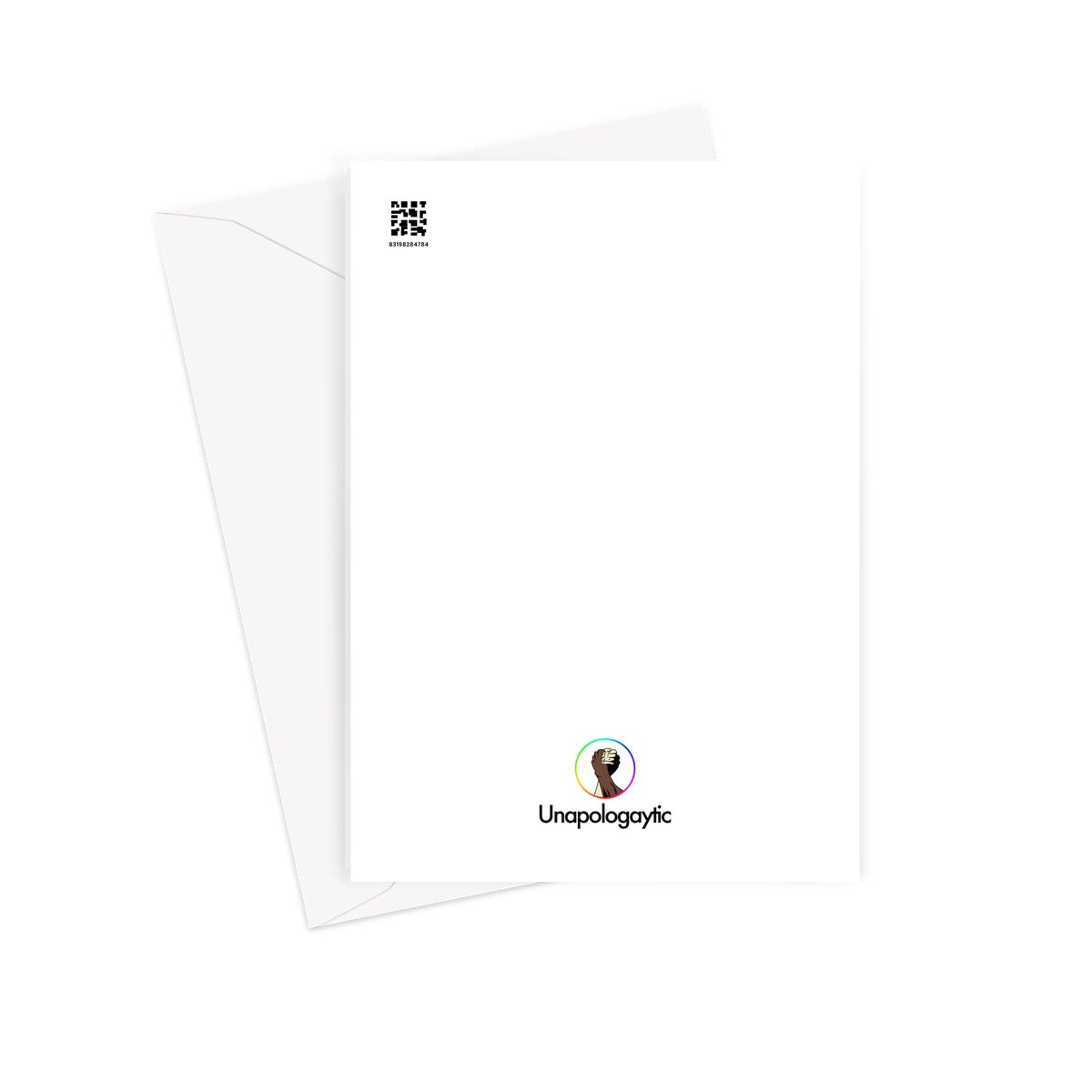 Gay Vitruvian Greeting Card