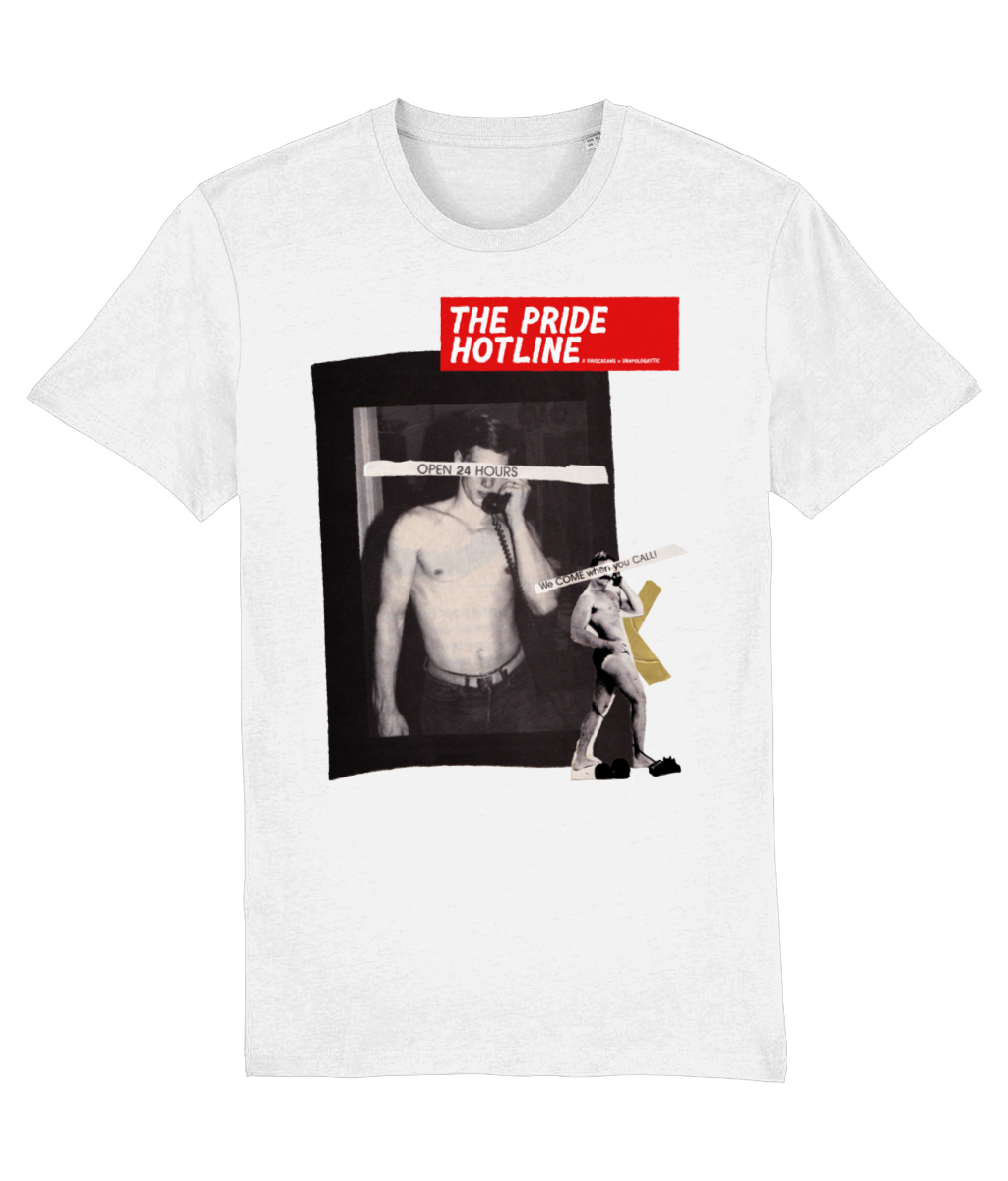 Oriocreams Pride Hotline 1 Organic Cotton T-shirt