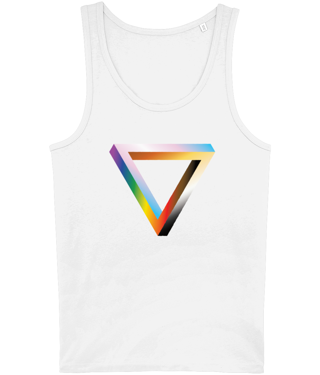Inclusive Triangle Organic Cotton Vest/Tank Top