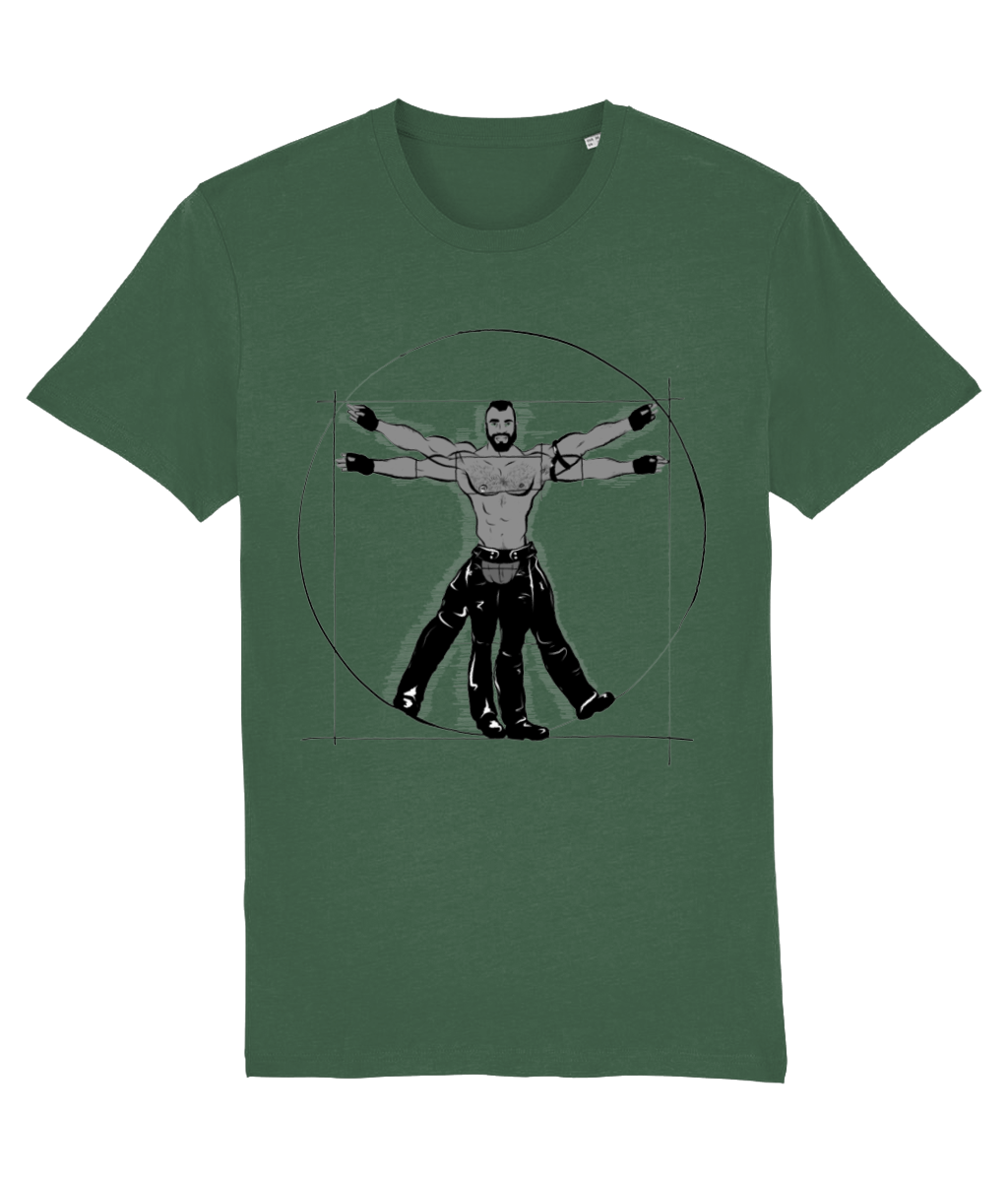 Gay Vitruvian Organic Cotton T-Shirt