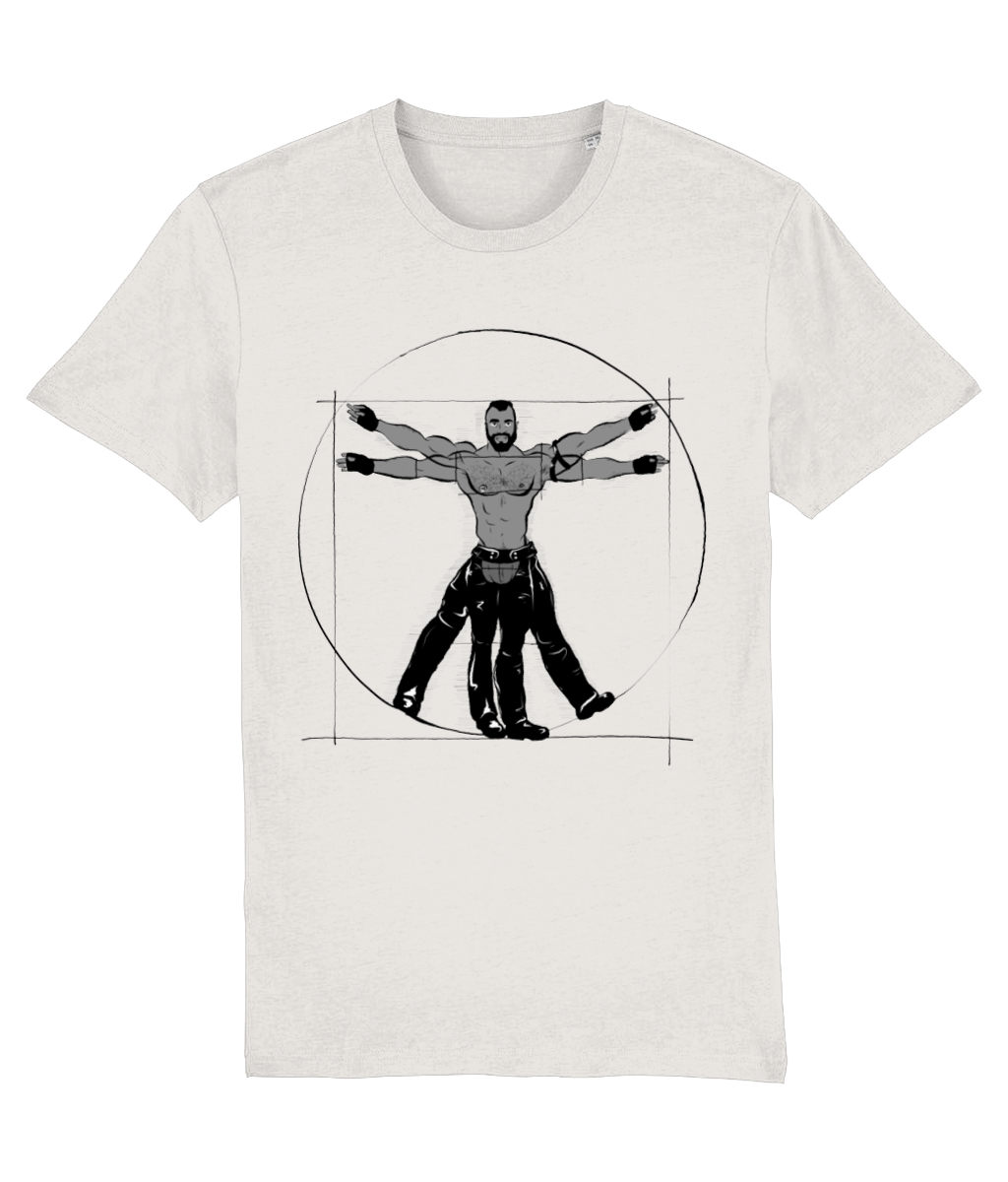 Gay Vitruvian Organic Cotton T-Shirt