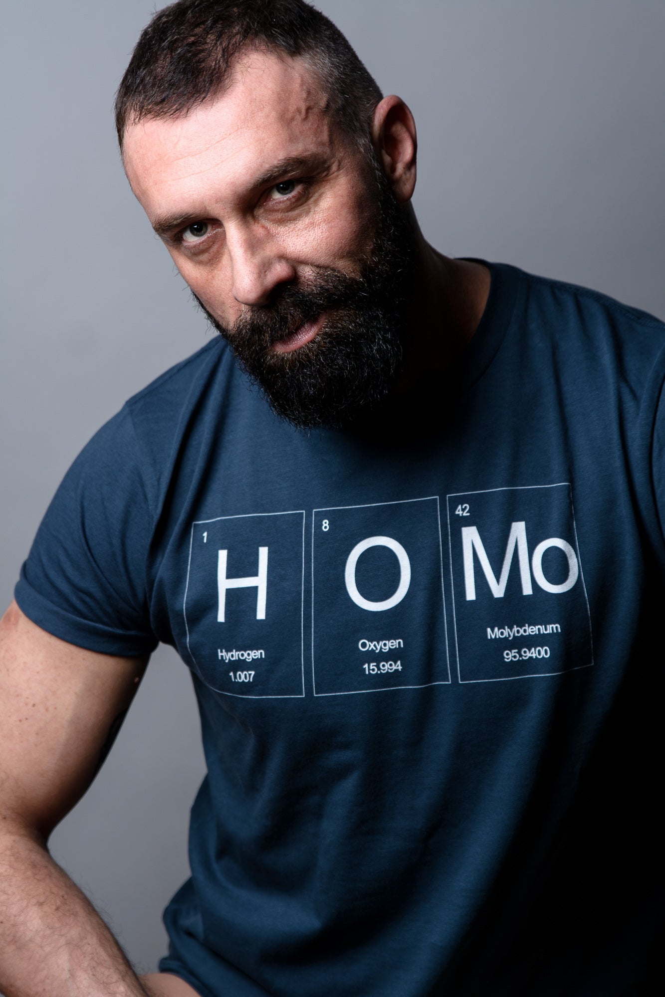 HOMo Periodic Table Organic Cotton T-Shirt