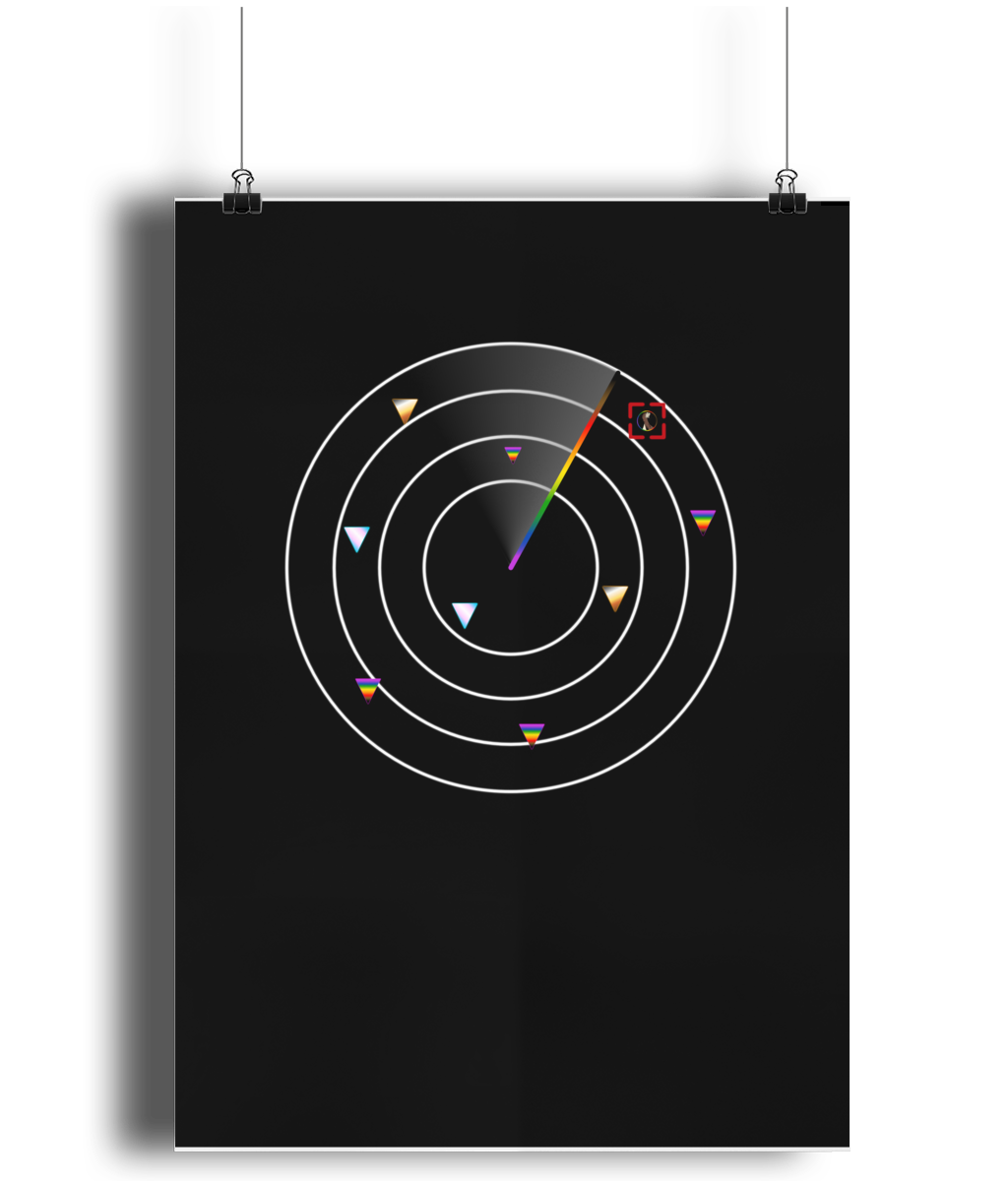 Gaydar Lustre Art Print