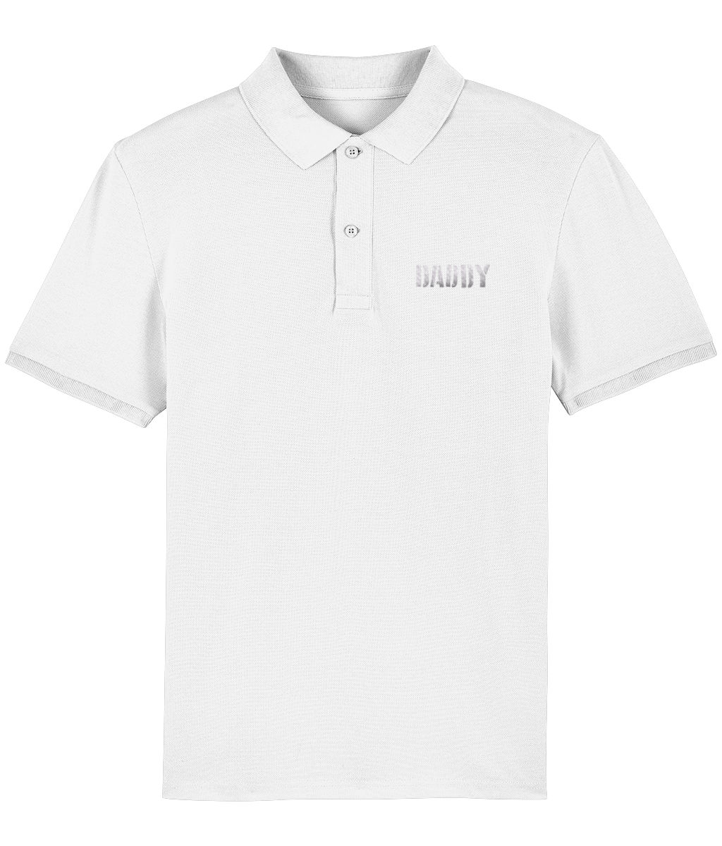 Daddy Organic Cotton Embroidered Polo Shirt