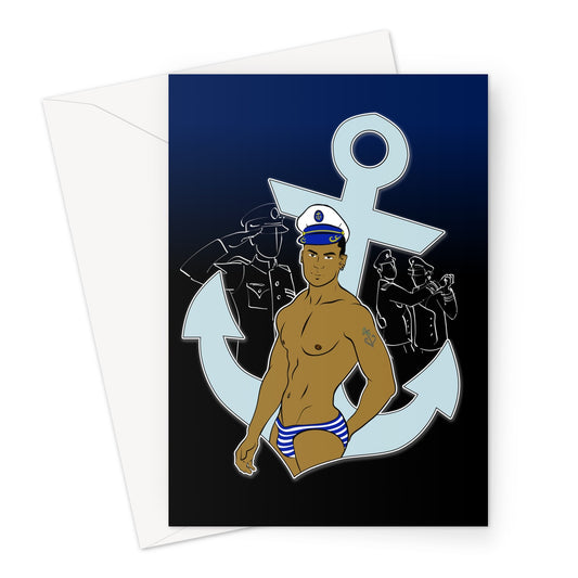 in the Navy Greeting Card