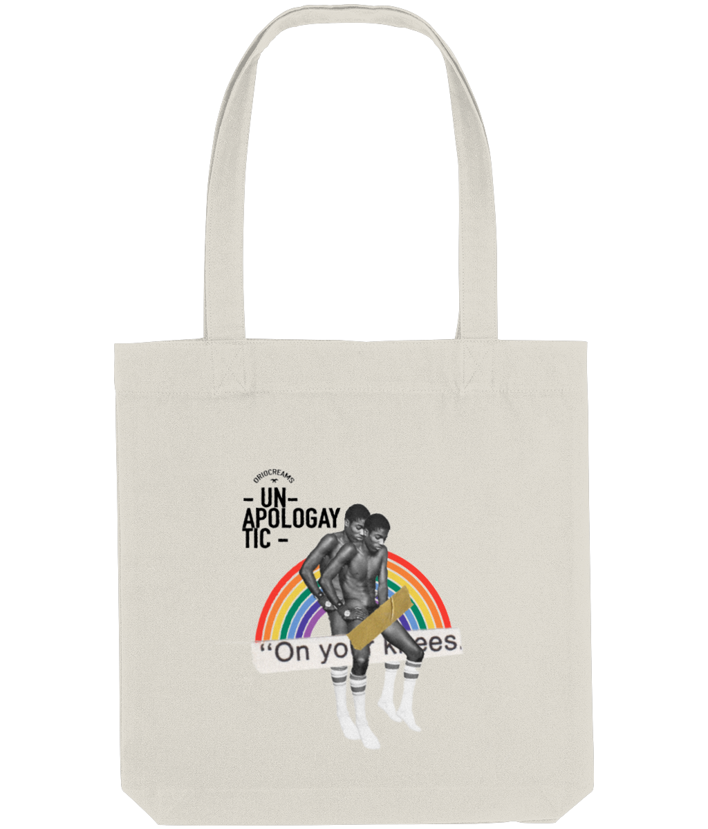On Your Knees Oriocreams Tote Bag
