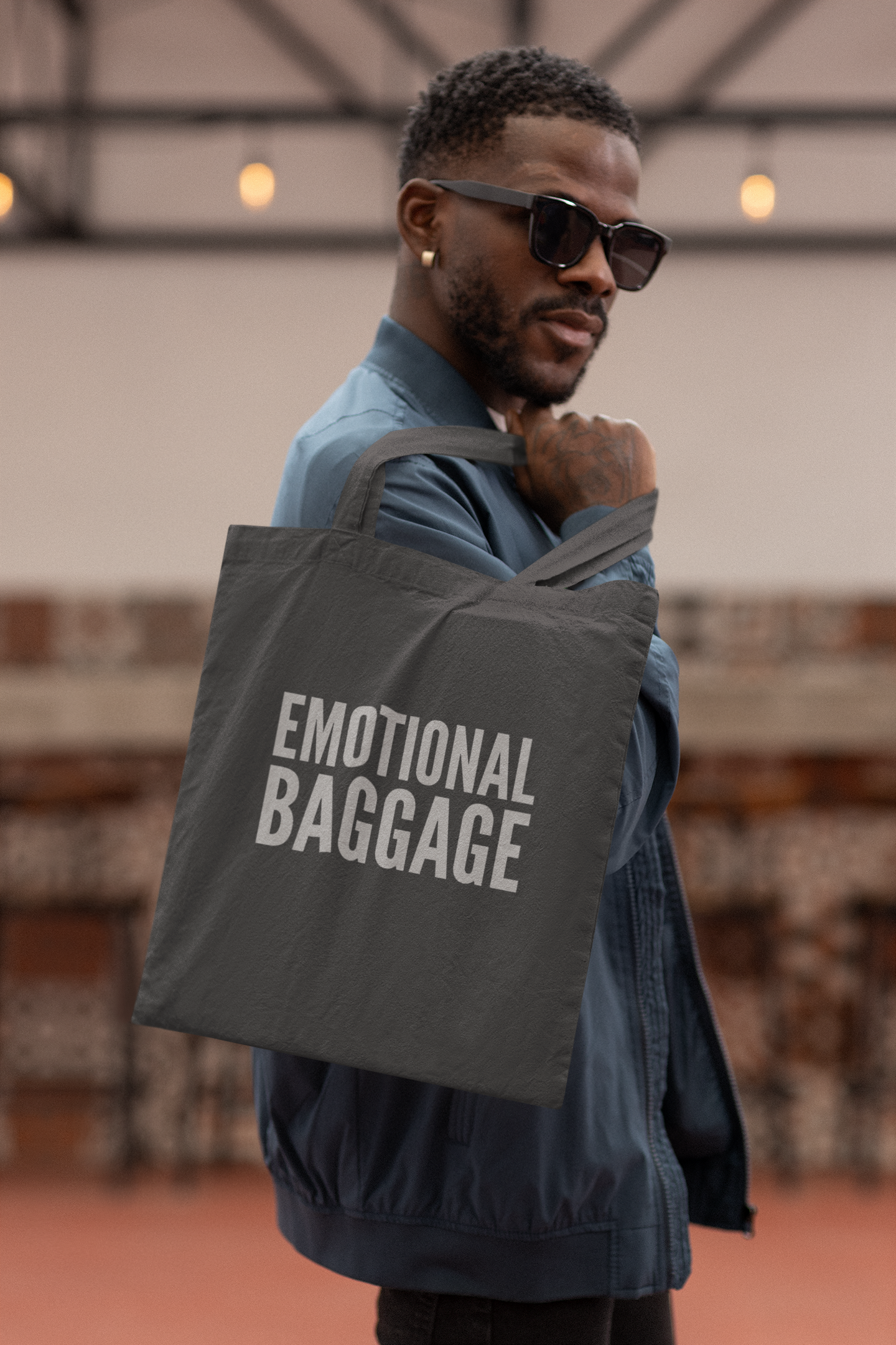 Emotional Baggage Organic Tote Bag