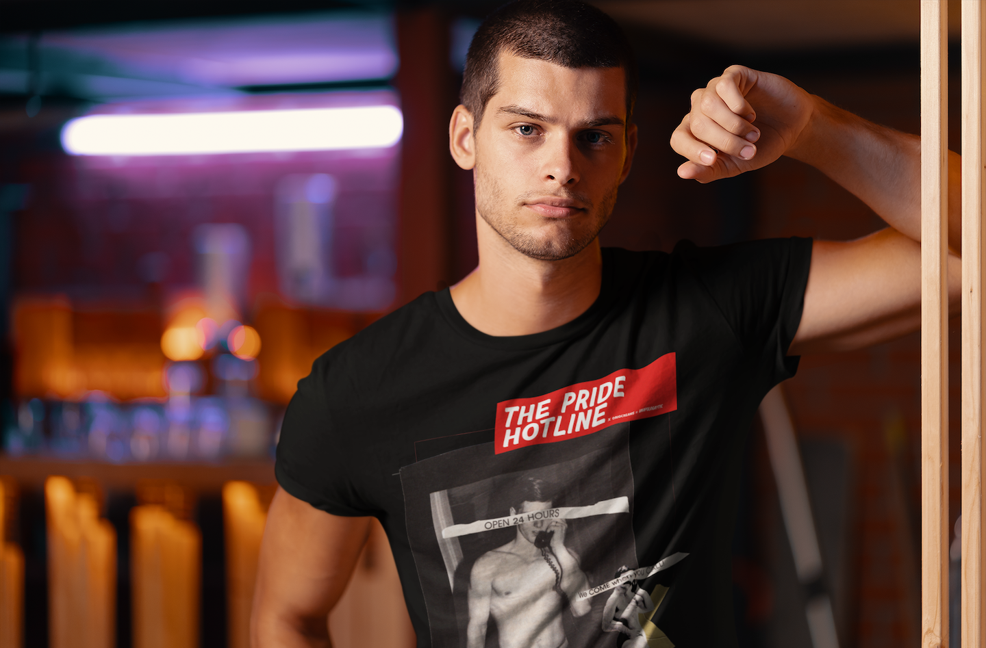 Oriocreams Pride Hotline 1 Organic Cotton T-shirt