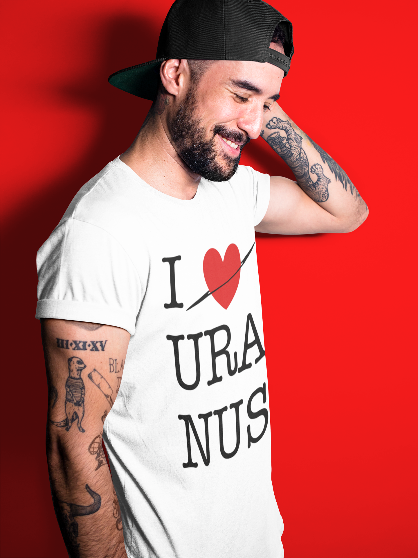 I Love Uranus Organic Cotton T-Shirt