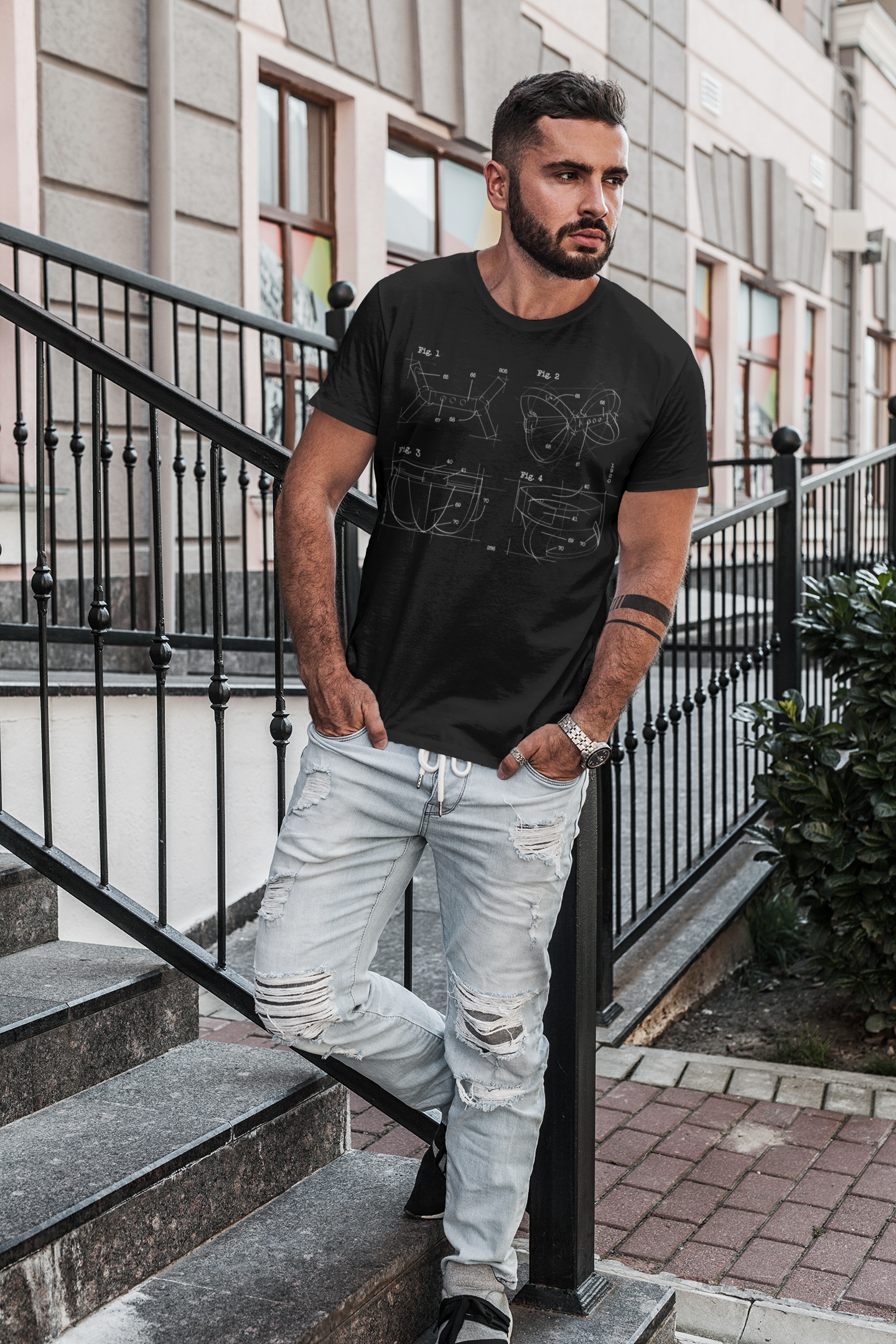 Technically Leather Organic Cotton T-shirt