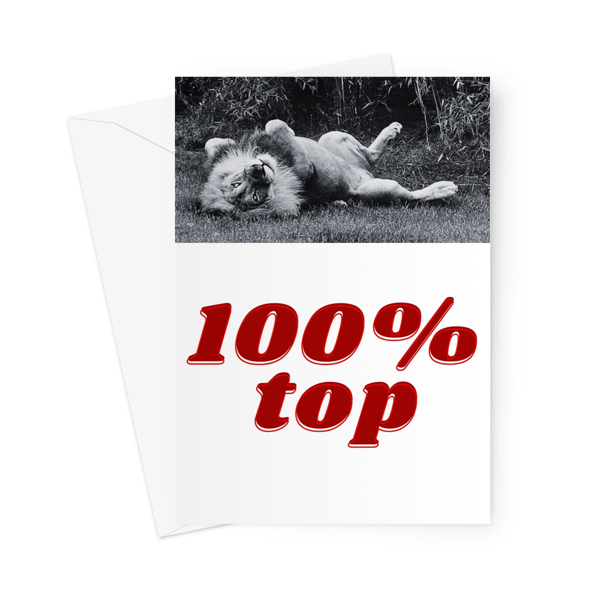 100% Top Greeting Card Greeting Card