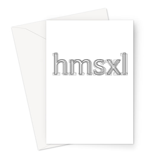 hmsxl Greeting Card