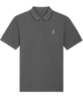 He/Him/Daddy Embroidered Organic Polo Shirt
