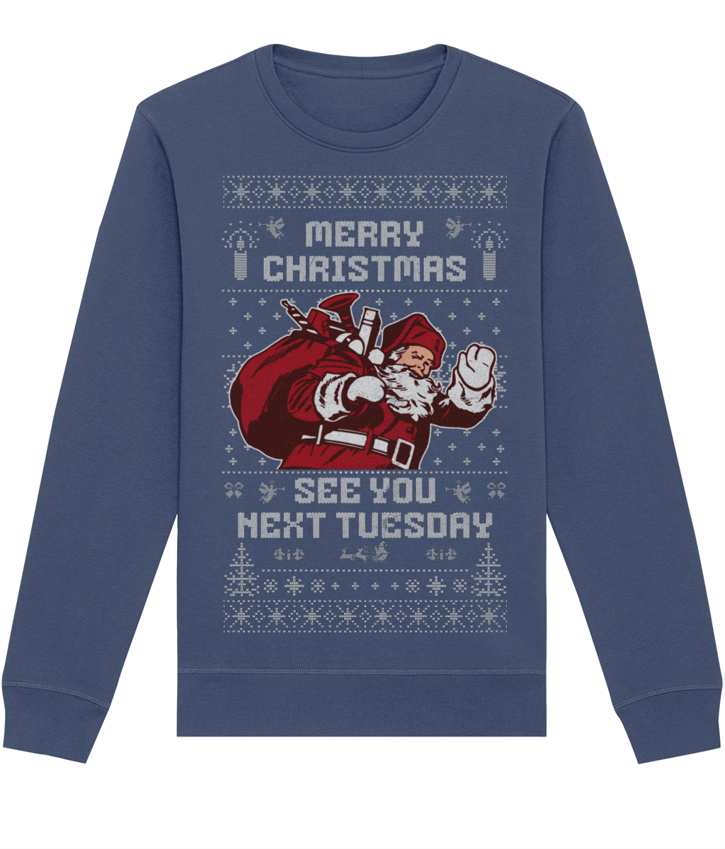 Not So Ugly Christmas Organic Sweatshirt Unapologaytic