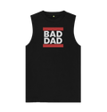 Black Bad Dad Organic Cotton Vest