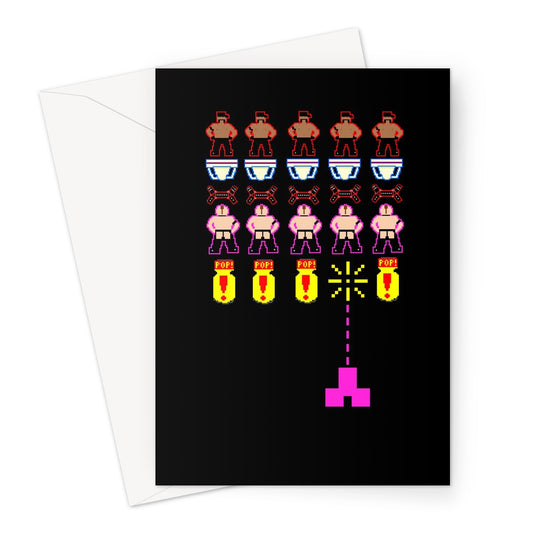 Space inGayders  Greeting Card