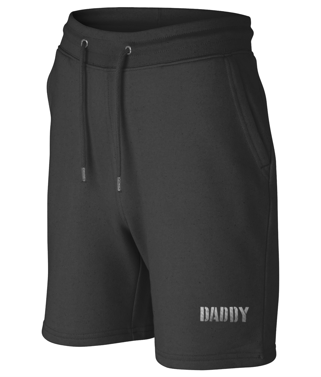 Daddy Embroidered Organic Trainer Shorts