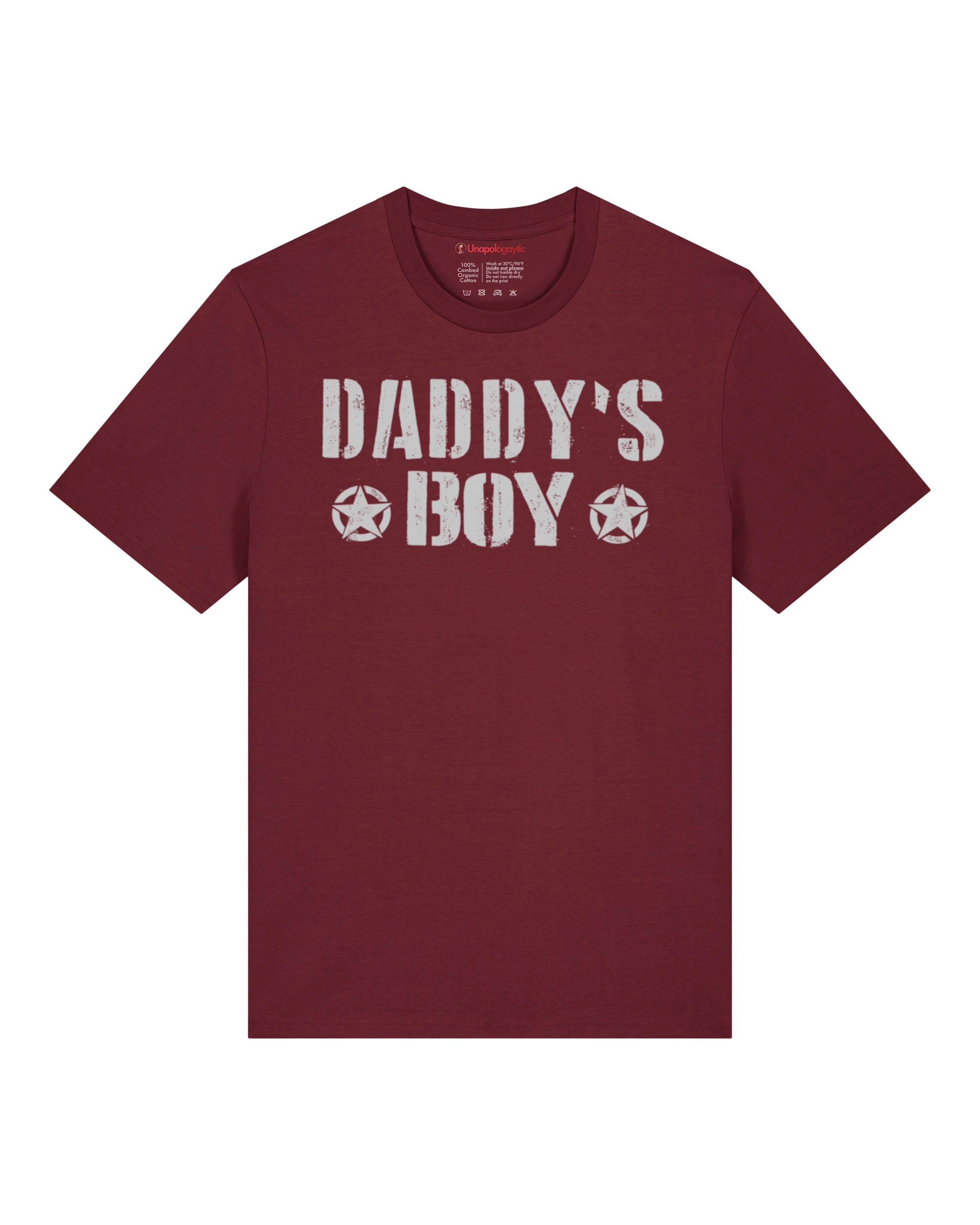 Daddy's Boy Organic Cotton T-shirt