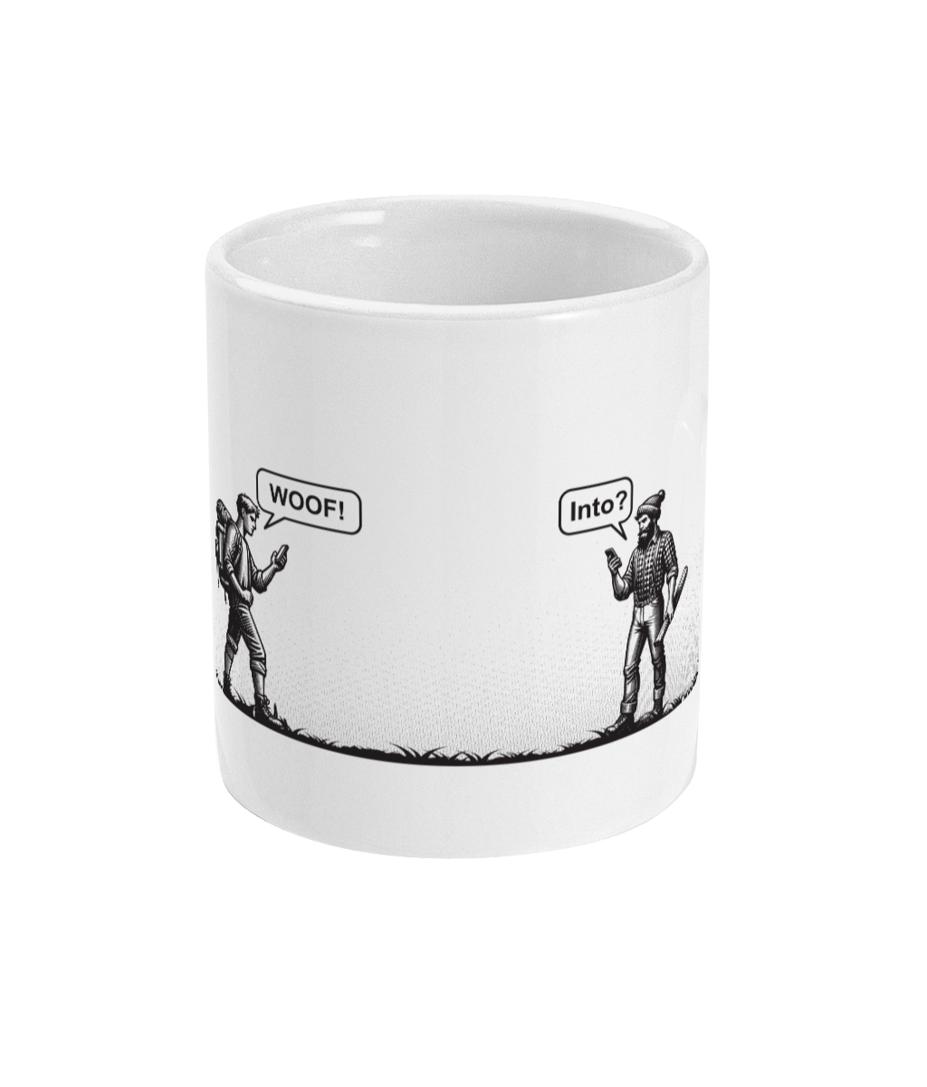 Woof into Minimalist 11oz Mug