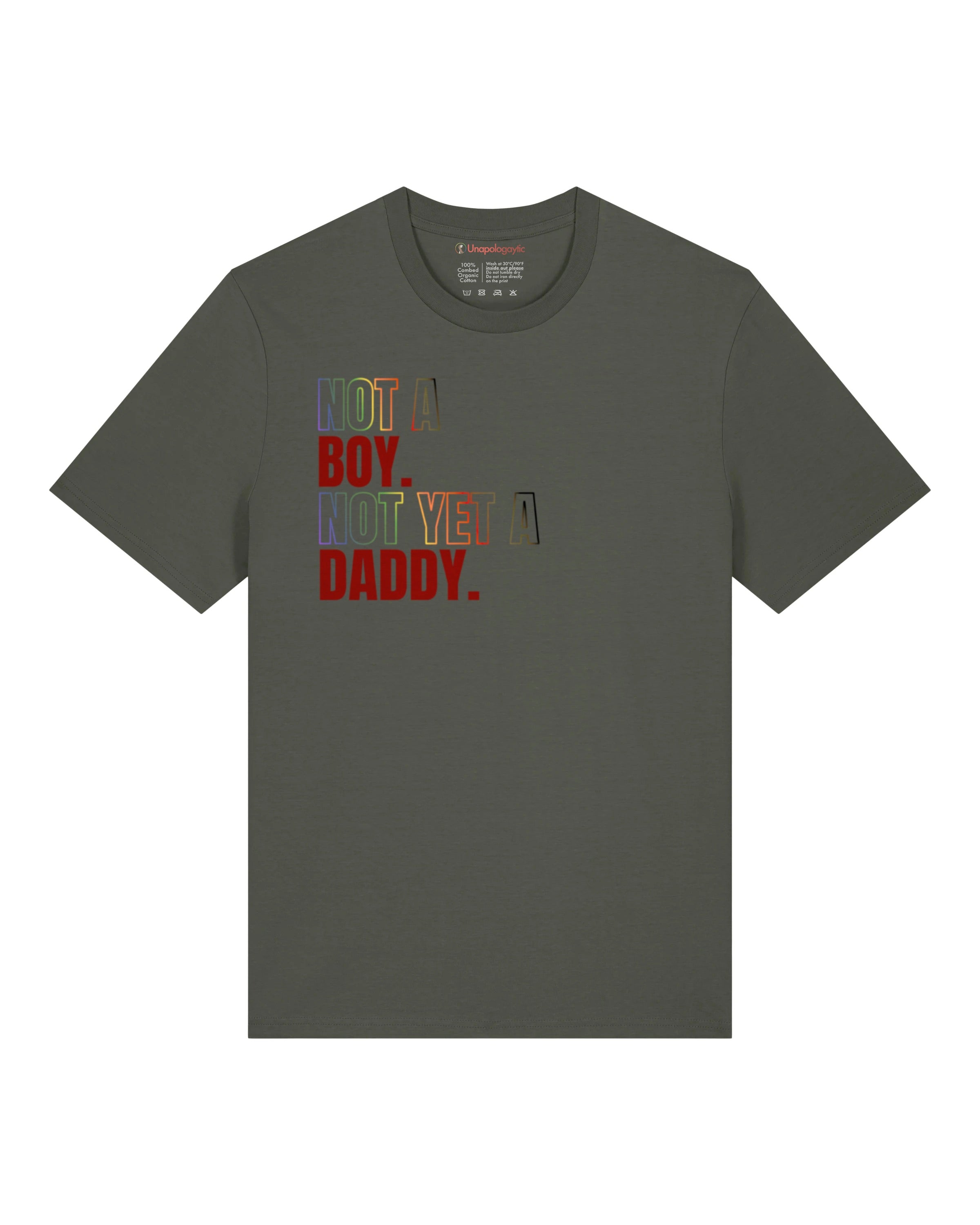 Not a Boy Organic Cotton T-shirt
