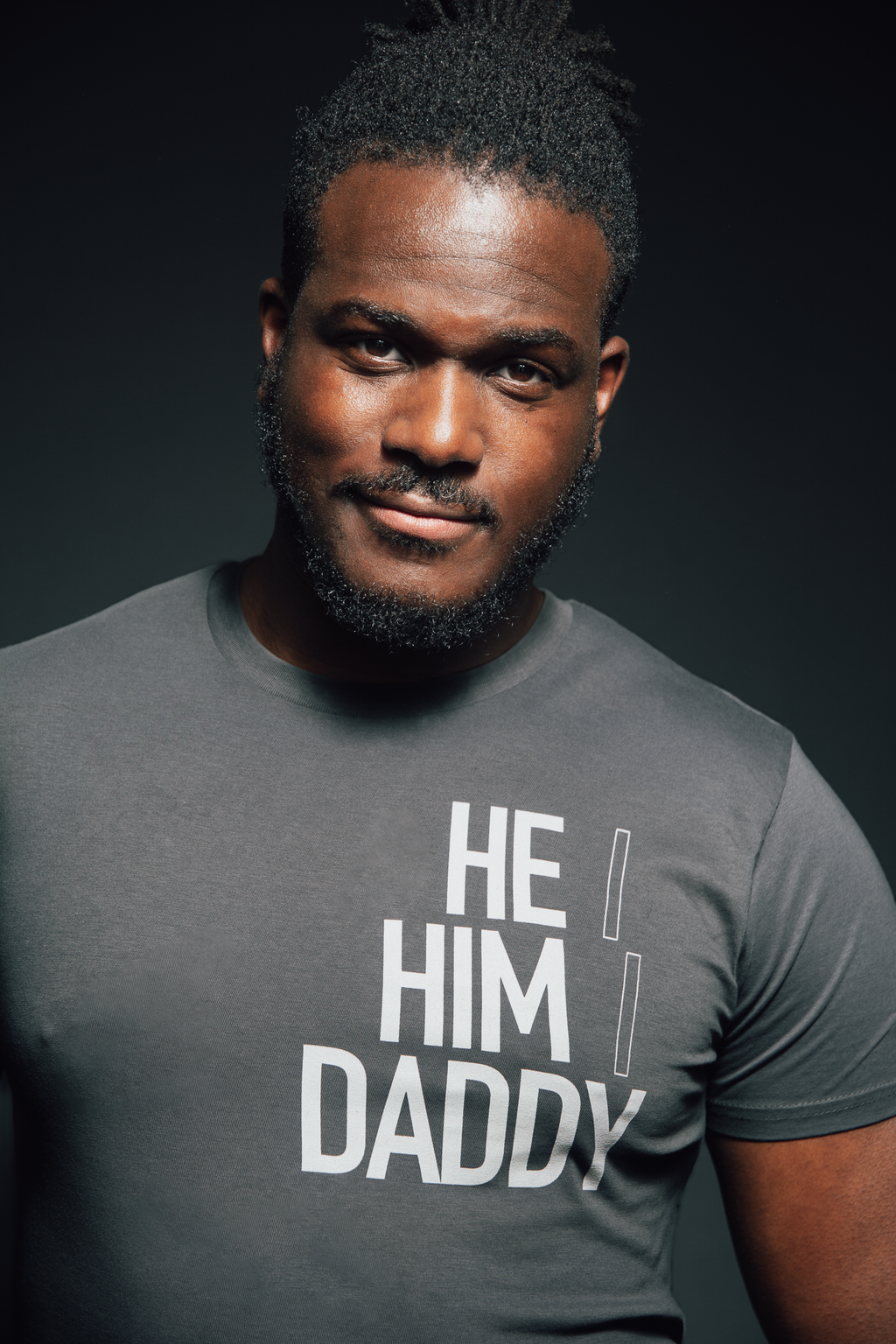 He/Him/Daddy Organic Cotton T-shirt
