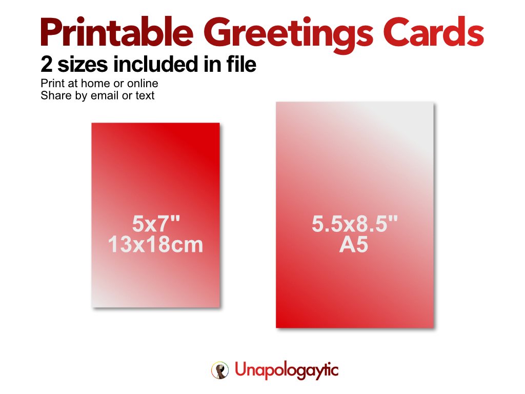 Boyfriend Printable Greetings Cards