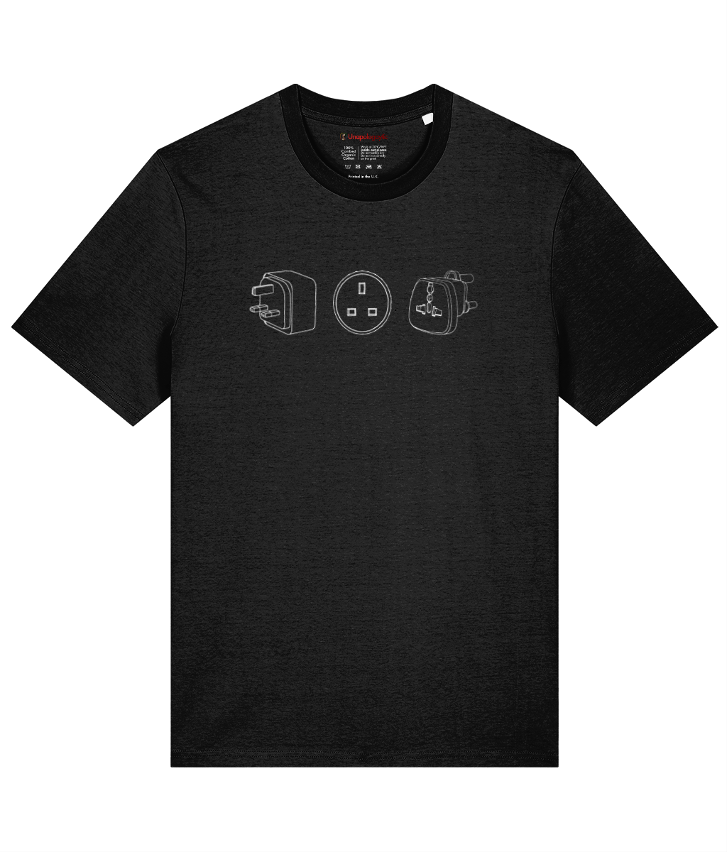 Sockets & Plugs Organic Cotton T-shirt
