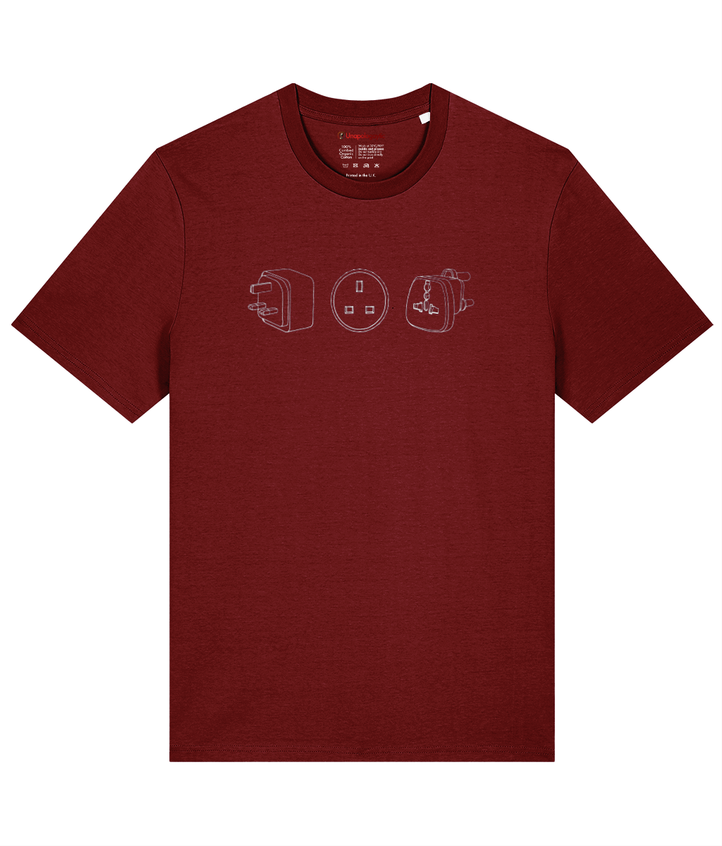 Sockets & Plugs Organic Cotton T-shirt