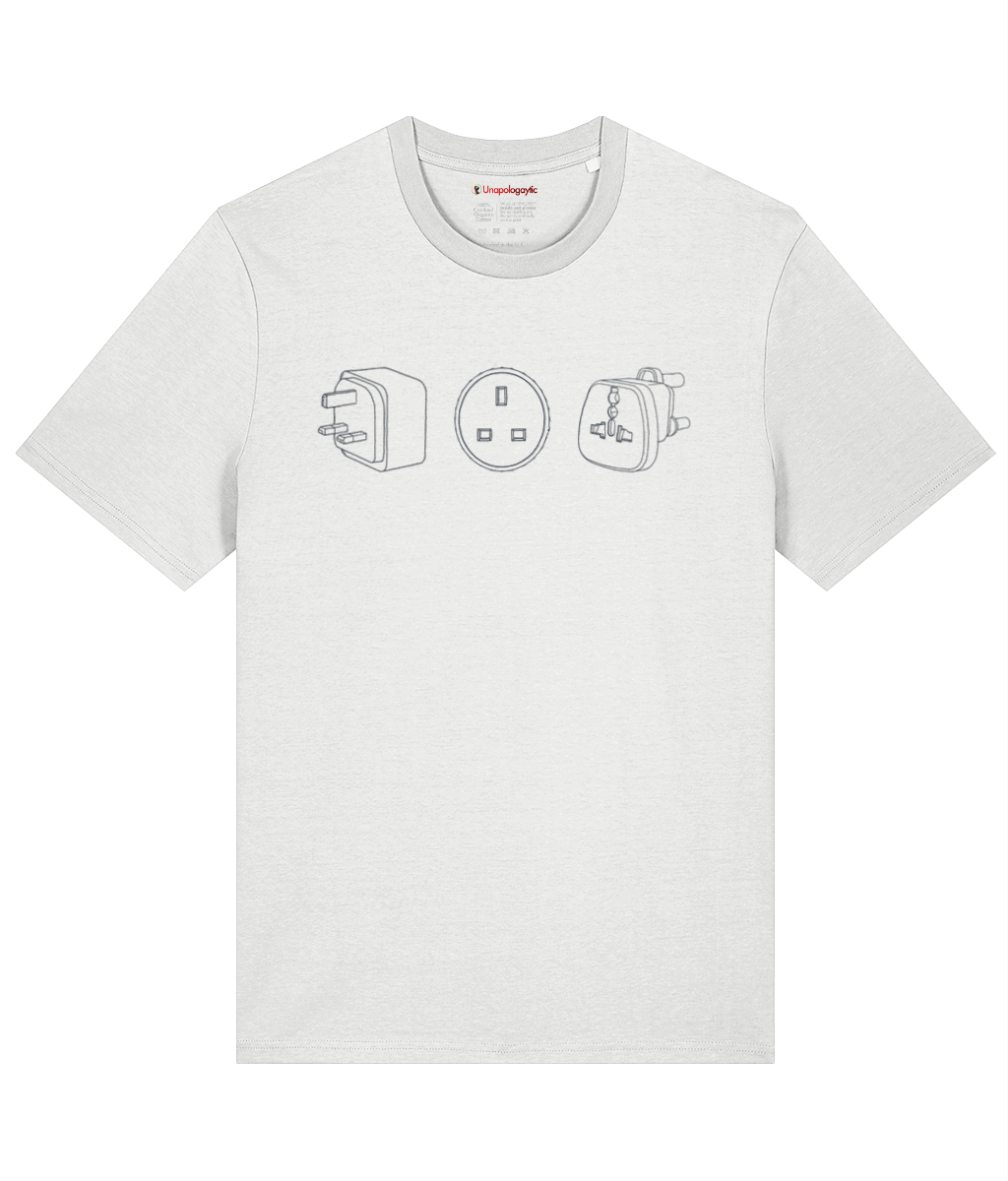 Sockets & Plugs Organic Cotton T-shirt