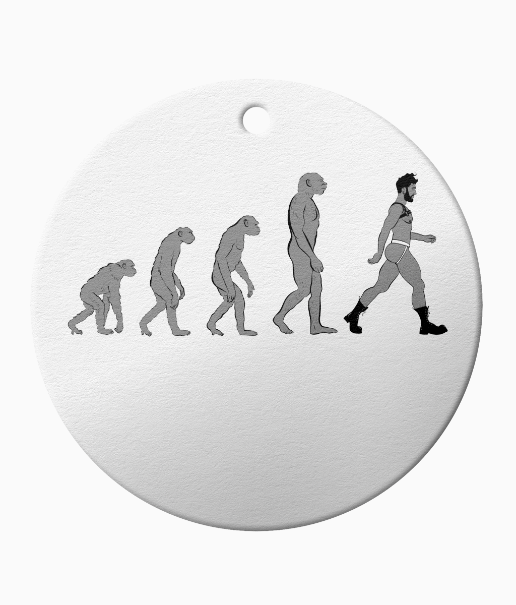 gayVolution Ceramic Ornament