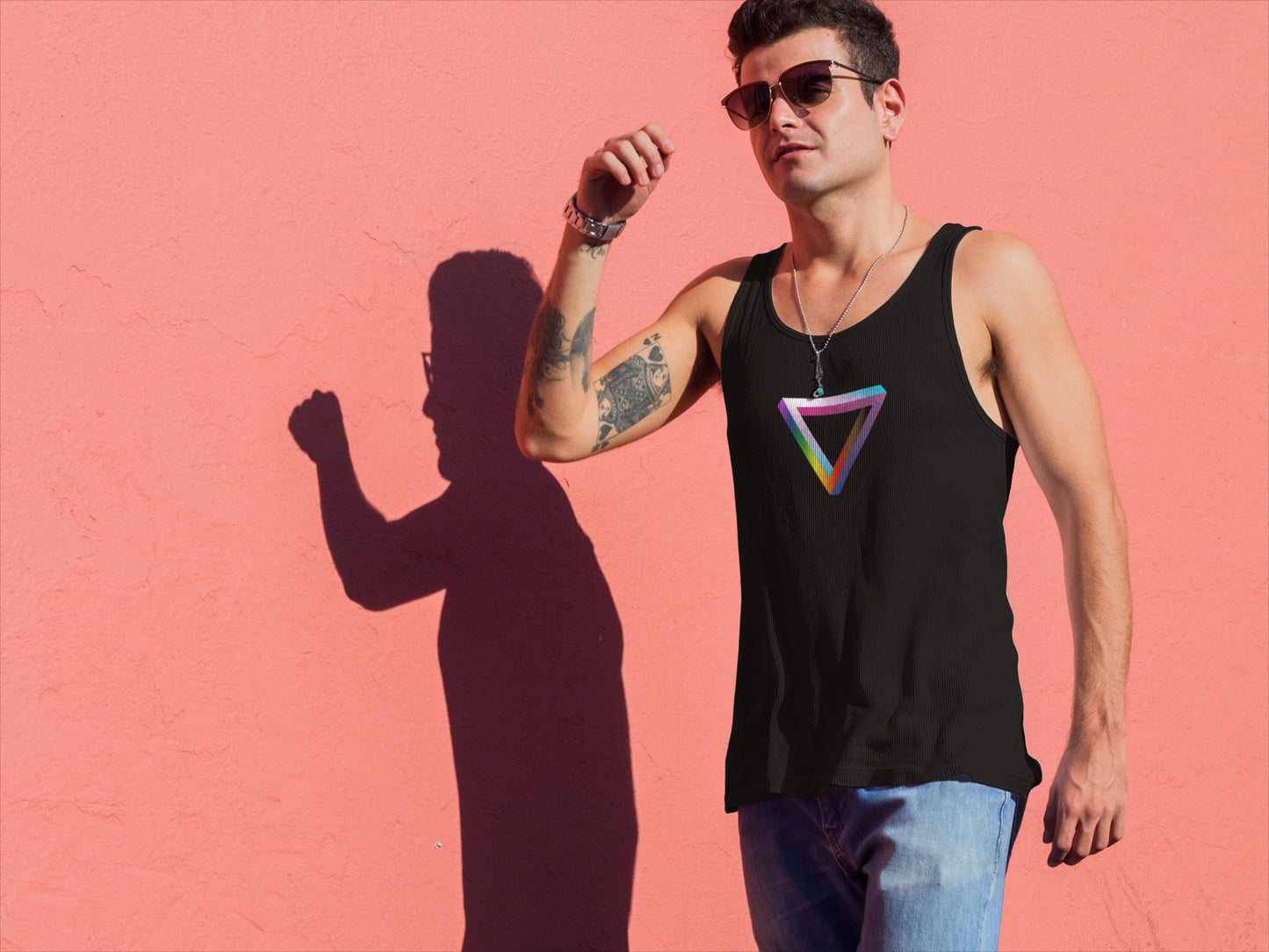 Impossible Triangle Organic Tank Top