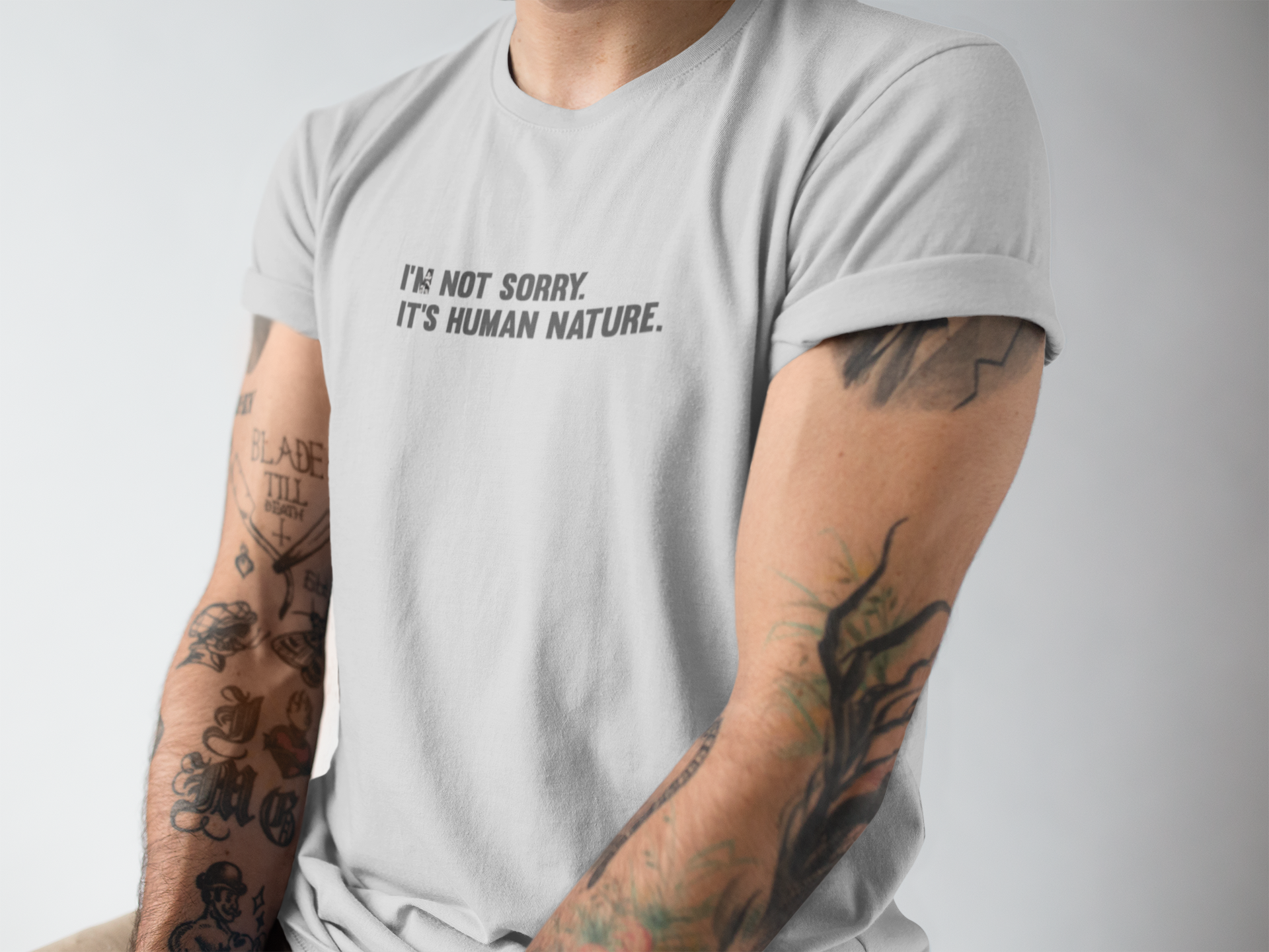 I\'m Not Sorry Organic Cotton T-shirt – Unapologaytic