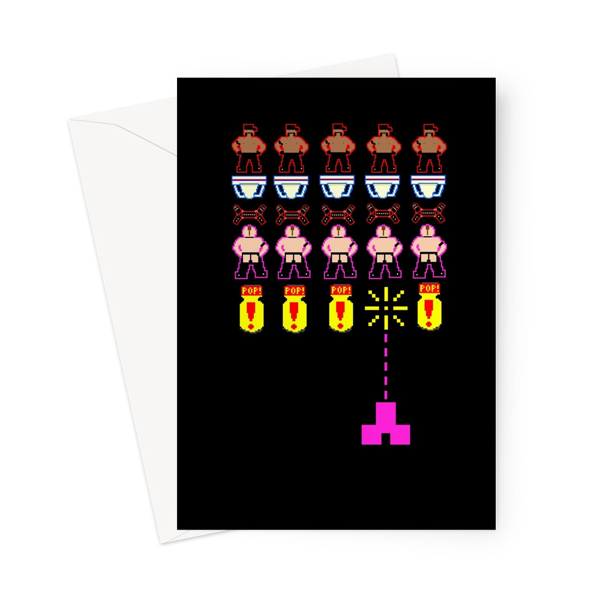 Space inGayders  Greeting Card