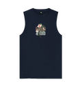 Navy Blue Masc & Fab Organic Cotton Vest