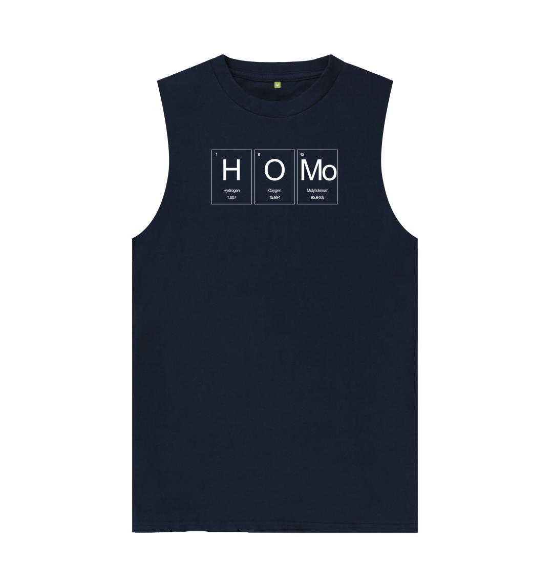 Navy Blue HOMo Organic Cotton Vest
