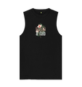 Black Masc & Fab Organic Cotton Vest