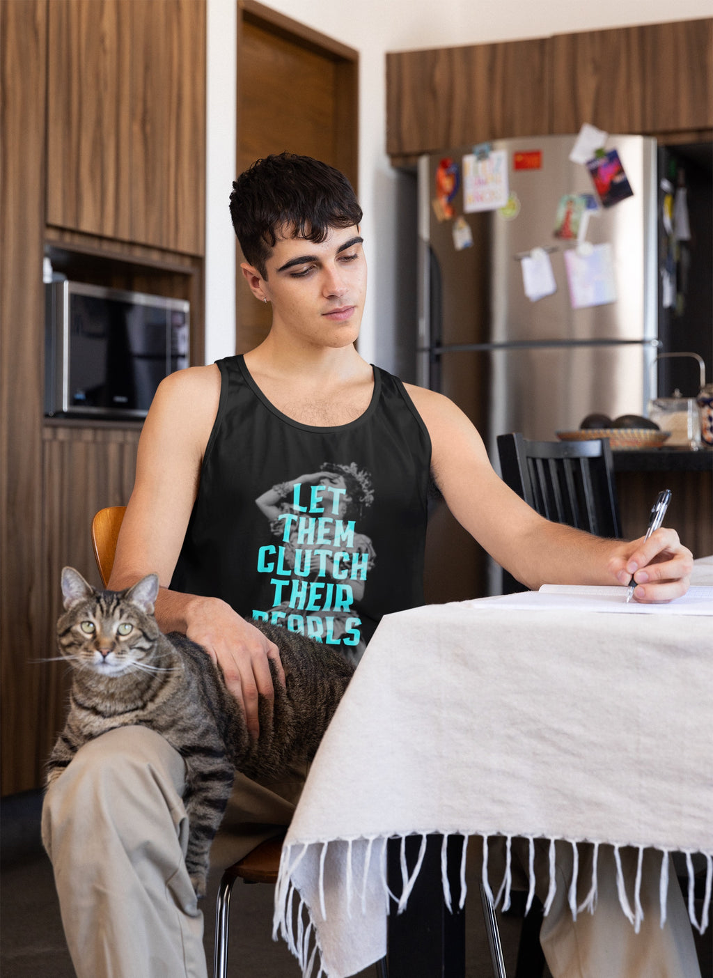 Let Them Clutch Organic Tank Top