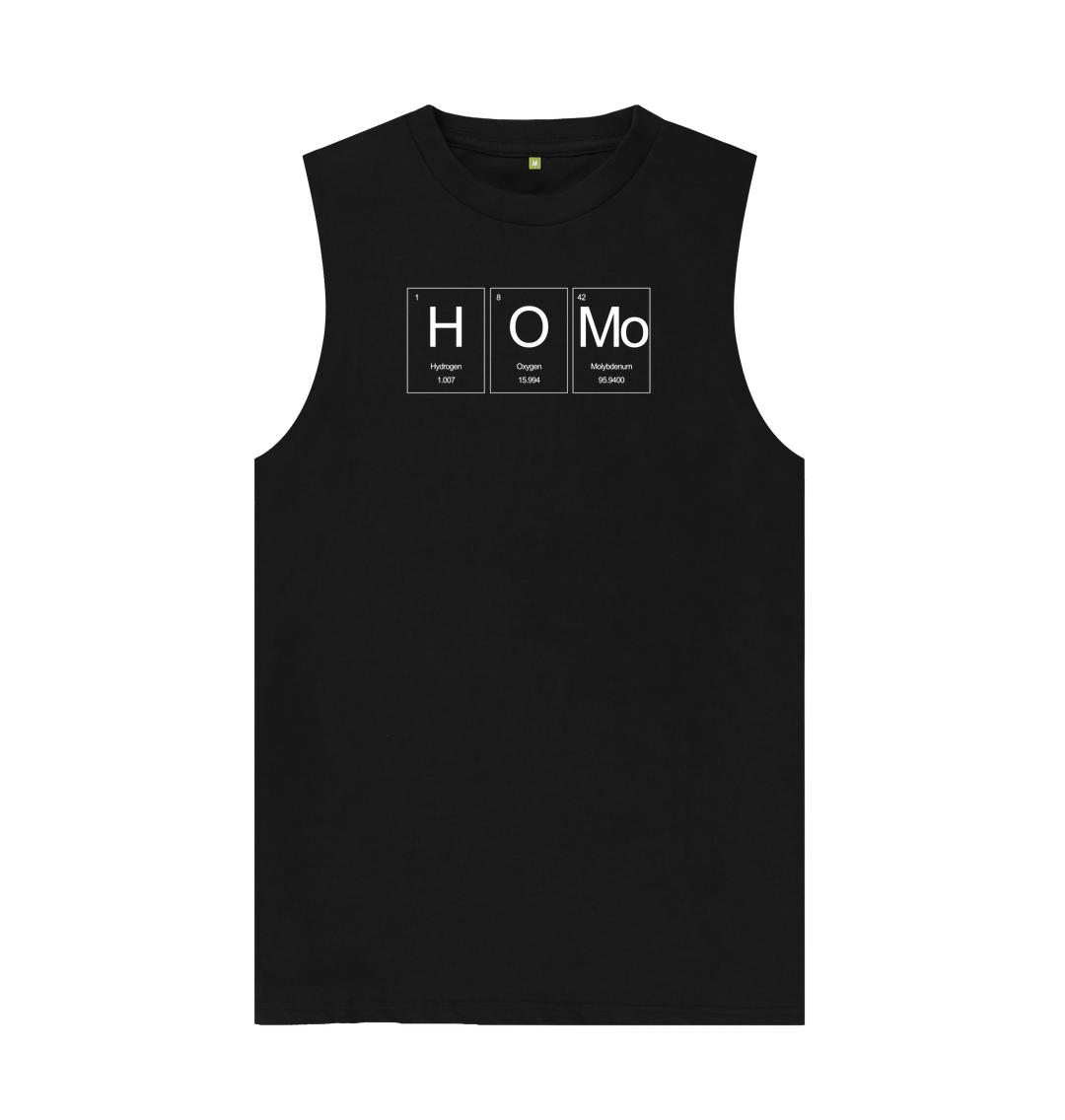 Black HOMo Organic Cotton Vest