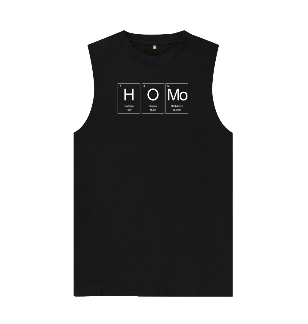 Black HOMo Organic Cotton Vest