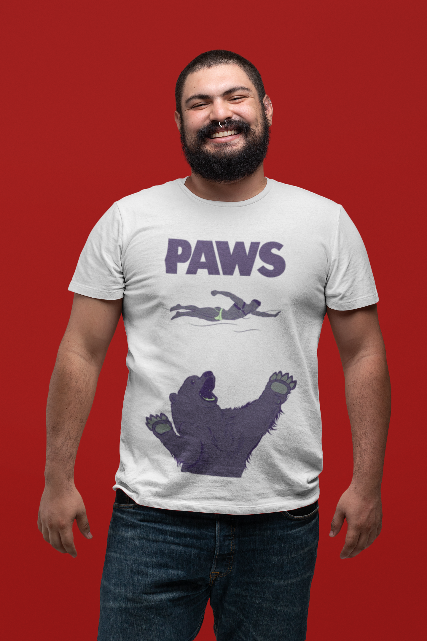 Paws Organic Cotton T-Shirt