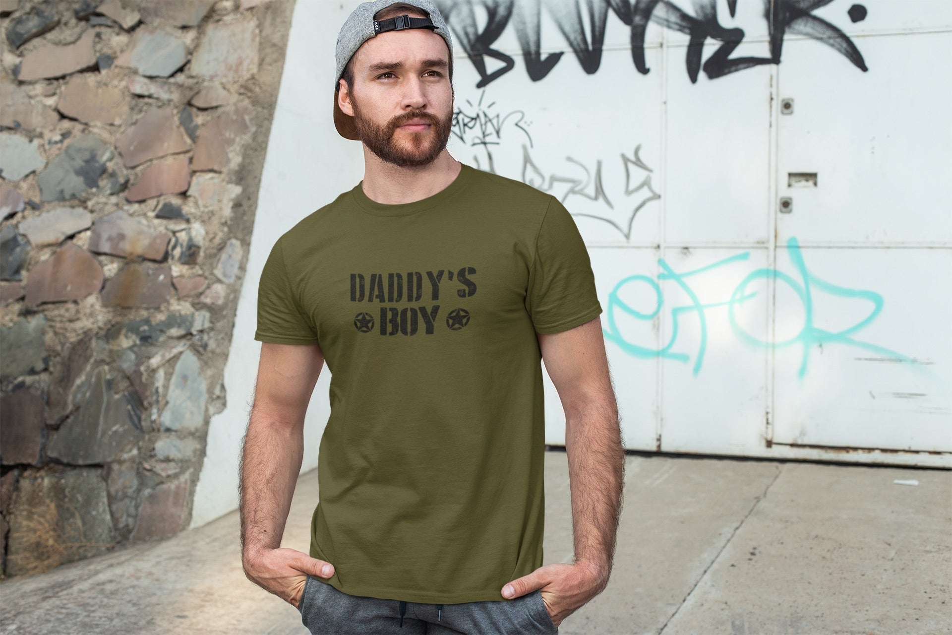 Daddy's Boy Organic Cotton T-shirt