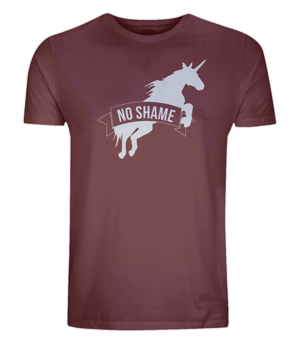 No shame Unicorn Organic T-shirt