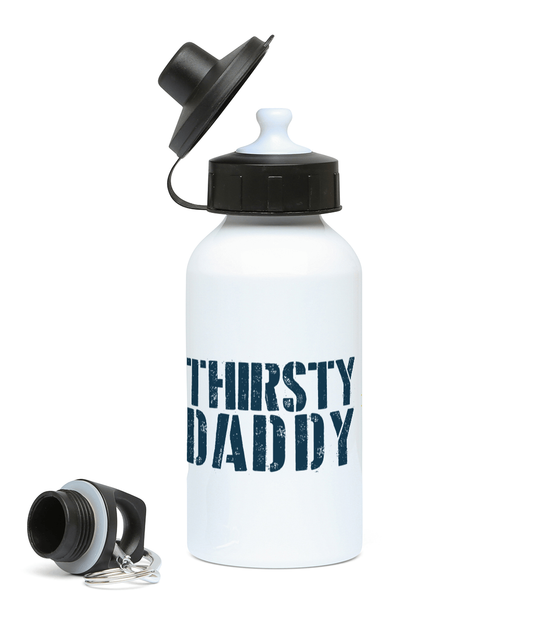 Thirsty Daddy 400ml Aluminium Water Bottle