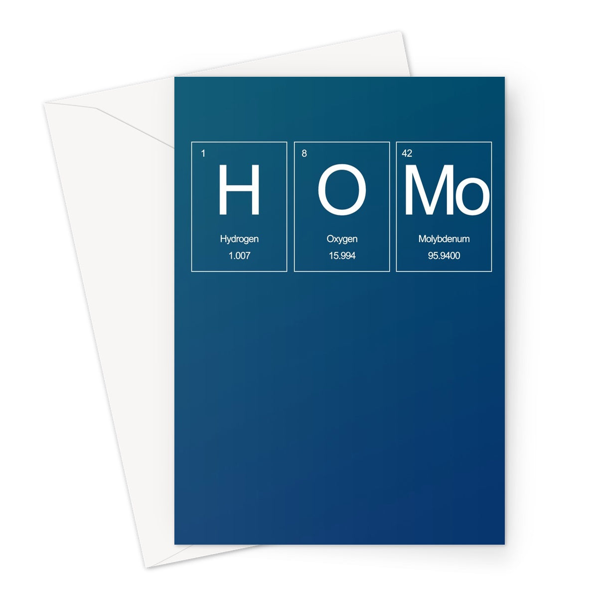 HOMo Greeting Card