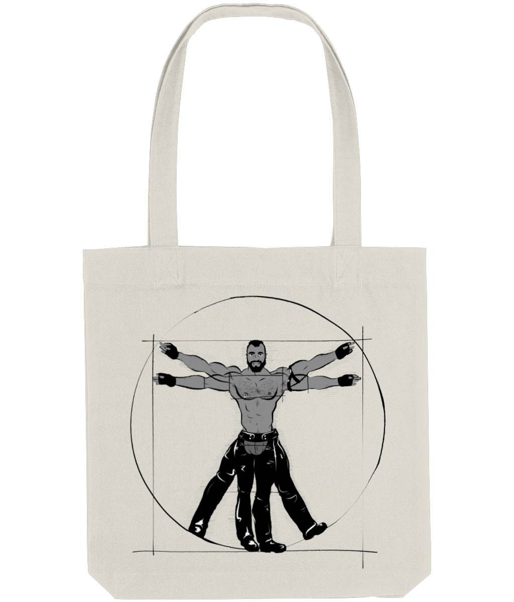 Gay Vitruvian Tote Bag