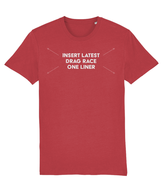 Drag Race Template Organic Cotton T-shirt